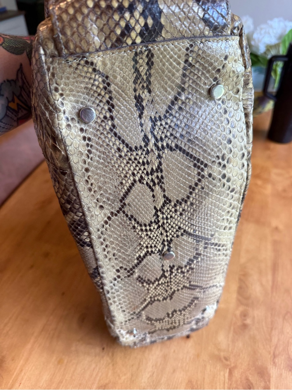 Authentic Python Vintage Menotti Bag - Picture 5 of 13